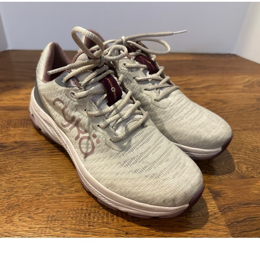 Ryka Devotion X Max Knit Walking Shoes Women’s 9.5 Beige Comfort Sneakers